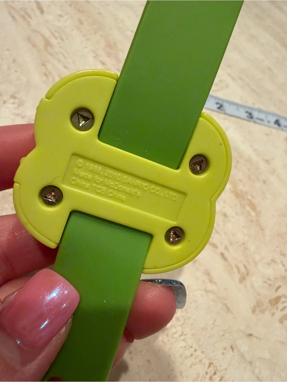 Sanrio 2010 Keroppi McDonald's Watch